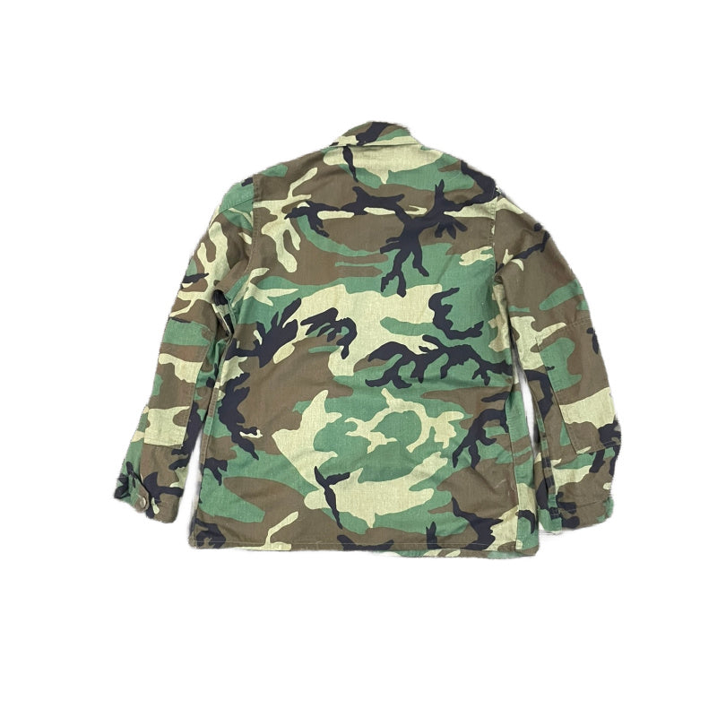 Back of Used U.S. Issue Woodland M81 BDU Shirt – Tactical Military Surplus Gear