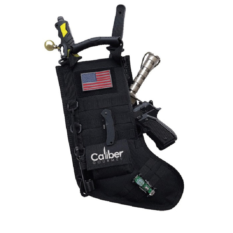 CALIBER GOURMET TACTICAL STOCKING FOR CHRISTMAS IN BLACK