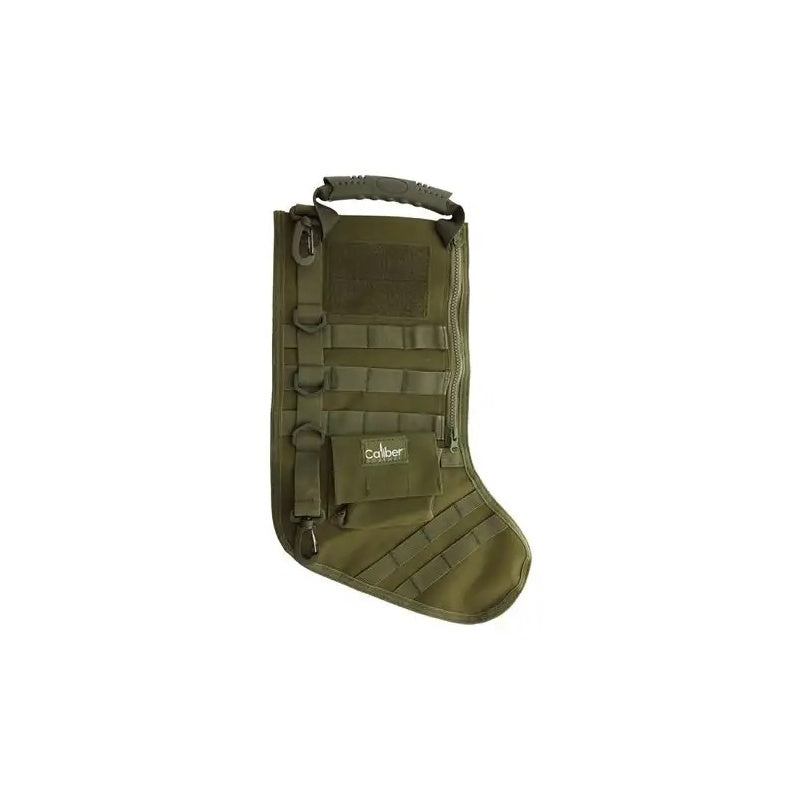 CALIBER GOURMET TACTICAL STOCKING FOR CHRISTMAS IN OD GREEN