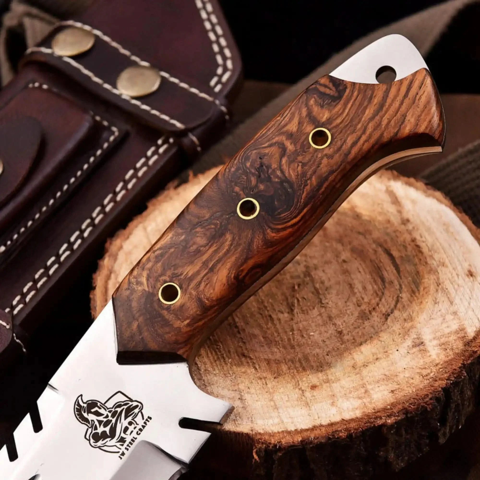 JW SteelCrafts | Tracker knife | Full Tang Fixed Blade Knife