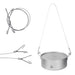 2-Piece Camping Cookware Set With Hanger | Large | Titanium reliable sturdy hanger