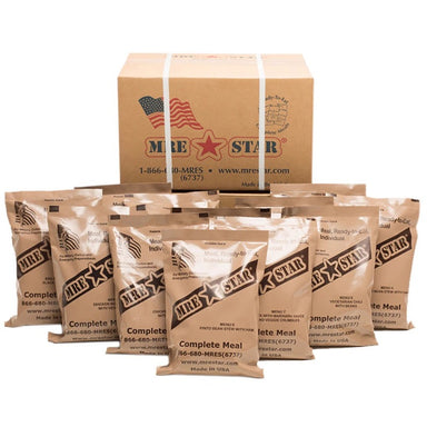 MRE STAR | Case of 12 | Standard | With Heater displayed