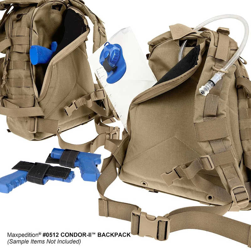 Maxpedition | CONDOR-II | BACKPACK CCW & hydration bladder capable
