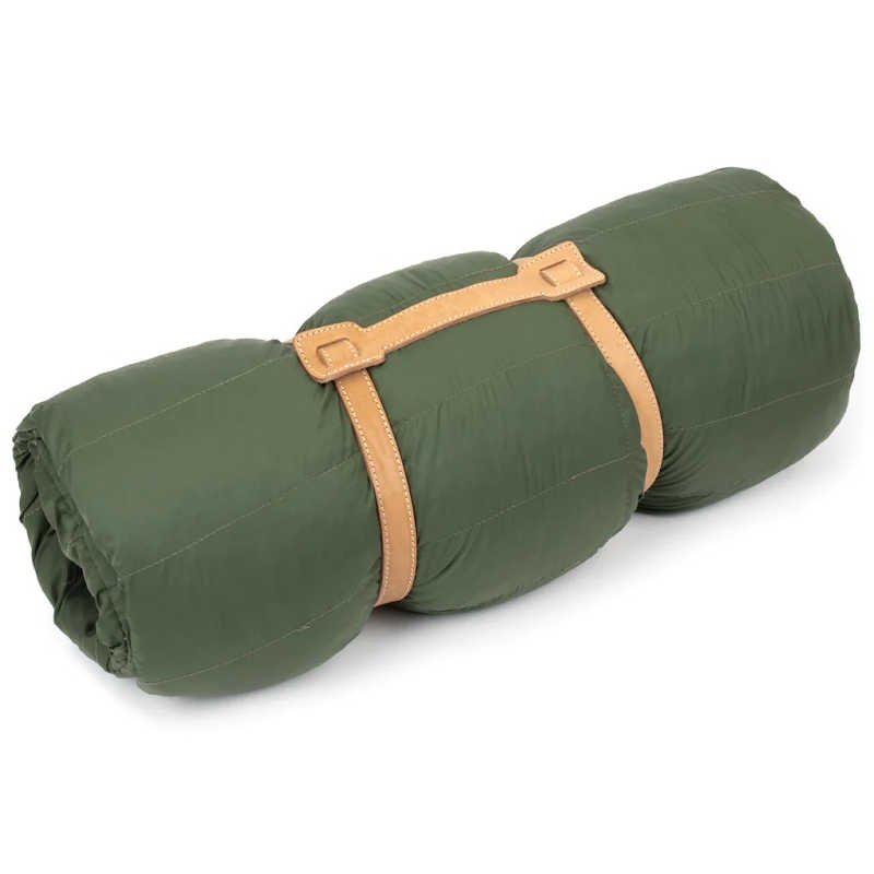 Swiss Link | Leather Blanket/Sleeping Bag Carrier can be used for bedroll