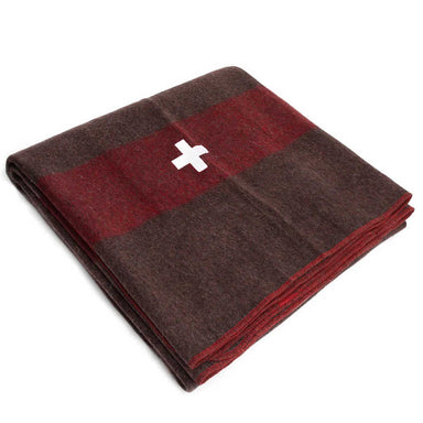 Swiss Link | Swiss Army Reproduction Wool Blankets  premium quality folded
