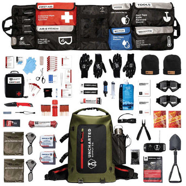 Uncharted Supply Co. | Seventy2 Pro Survival System contents