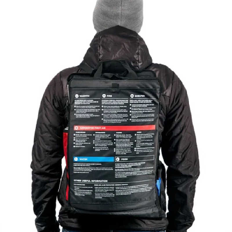 Uncharted Supply Co. | Seventy2 Pro Survival System rear profile as worn